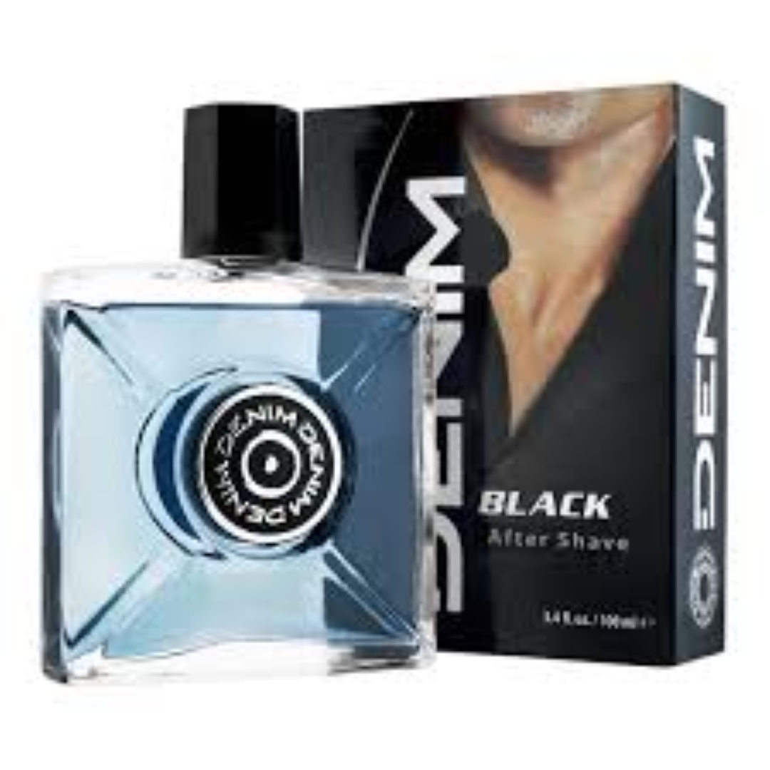 DENIM AFTERSHAVE BLACK 100ML